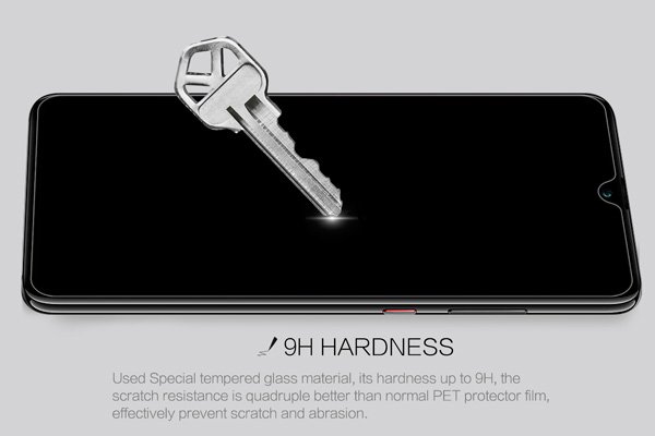 【メール便送料無料】Huawei Mate20 強化ガラスフィルム ナノコーティング 硬度9H  [4]