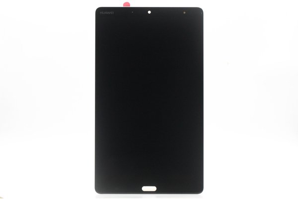 Huawei MediaPad M5（SHT-AL09,SHT-W09）フロントパネル ブラック 交換 ...