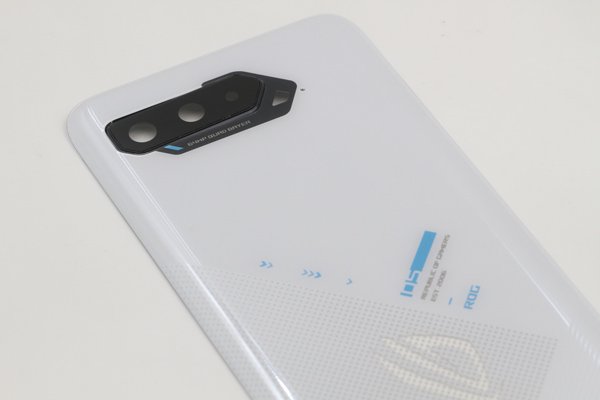 ASUS ROG Phone5（ZS673KS）バックカバー ストームホワイト 交換修理 [5]