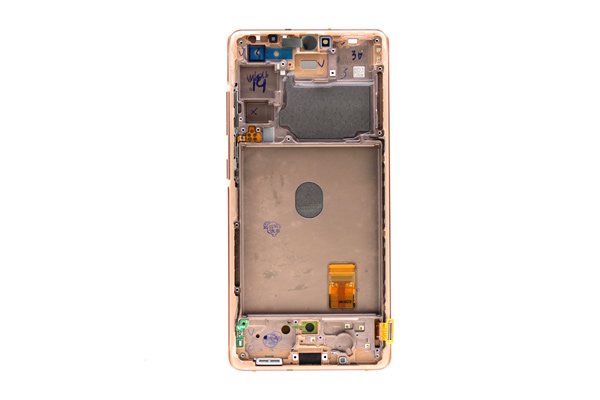 Galaxy S20 FE 5G（SM-G781）フロントパネルASSY オレンジ 交換修理 [2]