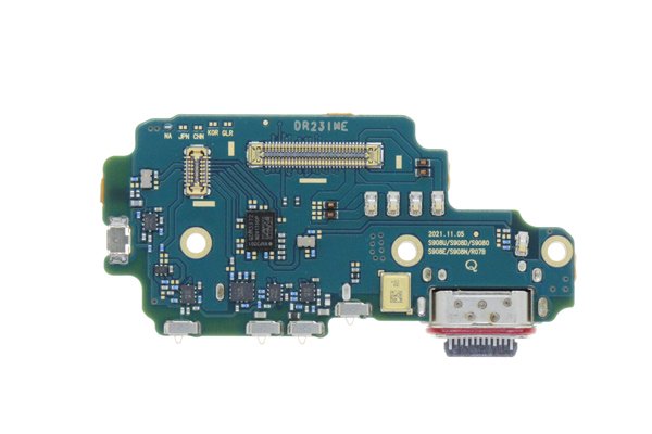 Galaxy S22 Ultra 5G（SM-S908U）USB TYPE-C コネクターボード交換修理 [2]