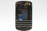 Blackberry Q10 外装セット ブラック 