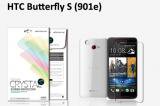 【メール便送料無料】HTC Butterfly S (901e) 液晶保護フィルムセット クリスタルクリアタイプ 