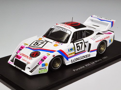 Spark/スパーク】1/43 Porsche 935 No.57 Le Mans 1981 C. Haldi - M 