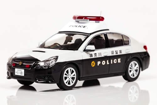 RAI'S】1/43 スバル レガシィ B4 2.5GT 2014 神奈川県警察地域部自動車