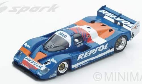 Spark/スパーク】1/43 Porsche 962C No.6 WSPC Suzuka 1989 W. Brun