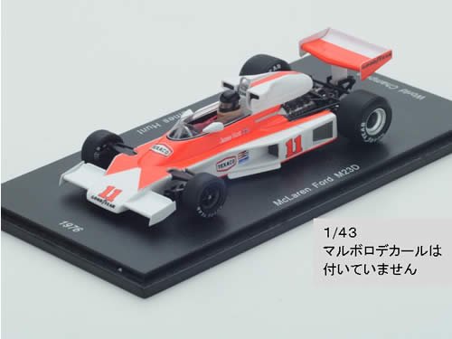 Spark/スパーク ユーロスポーツ特注】1/43 マクラーレン フォードM23D