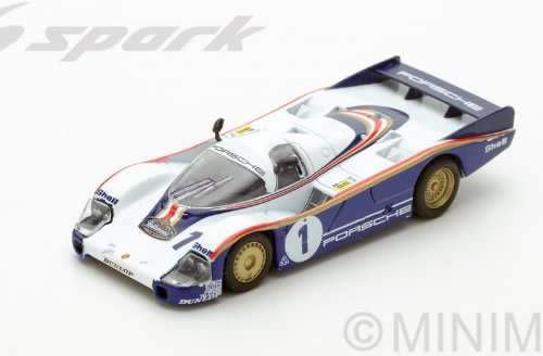 Spark/スパーク】1/64 Porsche 956 No.1 Winner Le Mans 1982 J. Ickx