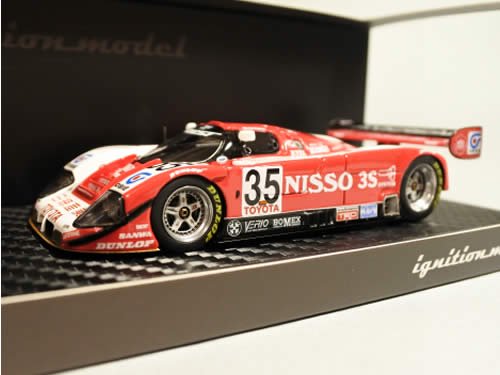 ignition model/イグニッションモデル】1/43 NISSO TRUST Toyota 92C-V