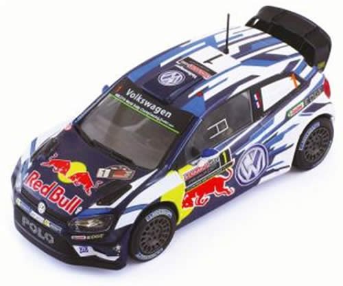 ixo/イクソ】1/43 VW ポロ 2016年 WRC オーストラリア ラリー OGIER 