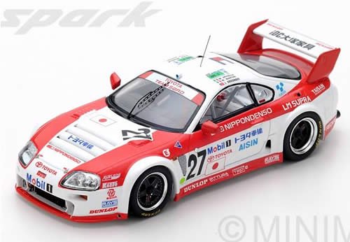 Spark/スパーク】1/43 Toyota Supra GT LM No.27 14th Le Mans 1995 M 