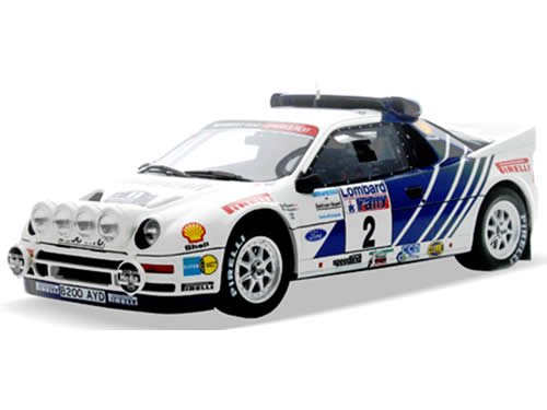 激レア 1/18 Ricko フォード RS200 ラリー 1986 - ミニカー