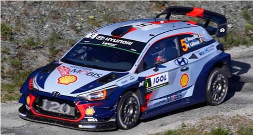 ixo/イクソ】1/43 ヒュンダイ i20 Coupe WRC 2017年ツール・ド・コルス 