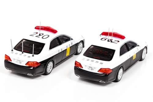 1/43 トヨタ クラウン (GRS202) 車列先導基準車両セット 三重県