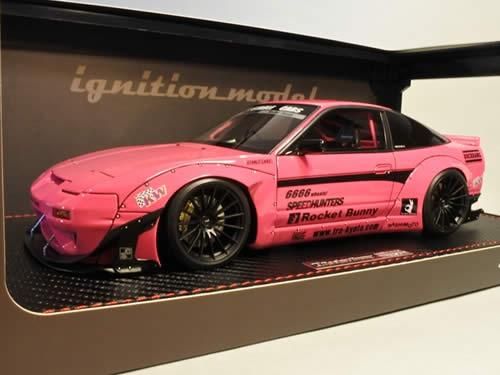 ignition model/イグニッションモデル】1/18 Rocket Bunny 180SX Purple - ミニカーショップ  NEOHOBBY（ネオホビー）