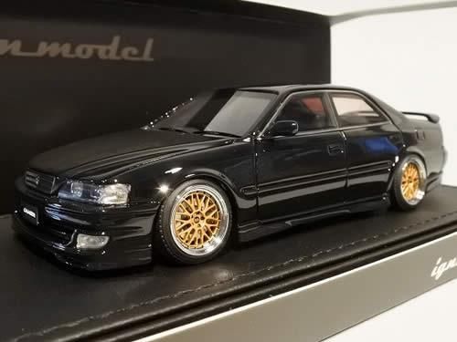 ignition model/イグニッションモデル】1/43 Toyota Chaser Tourer V (JZX100) Black  ※BB-Wheel - ミニカーショップ NEOHOBBY（ネオホビー）