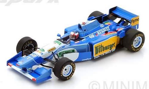 Spark/スパーク】1/43 Benetton B195 No.1 Winner Monaco GP 1995 
