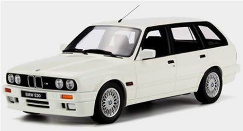 BMW E30ツーリング 1/18 ホワイト OTTOモデル OttO mobile/オットーモビル】1/18 BMW E30 ツーリング M