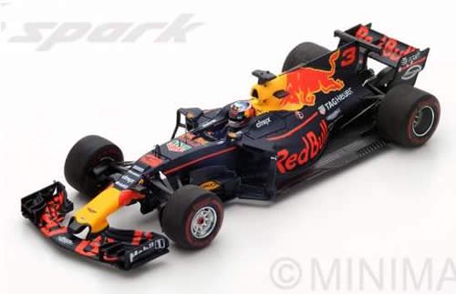 Spark/スパーク】1/43 Red Bull TAG Heuer RB13 No.3 Winner 