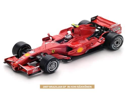 LOOKSMART/ルックスマート ユーロスポーツ特注】1/43 フェラーリ F2007 ...