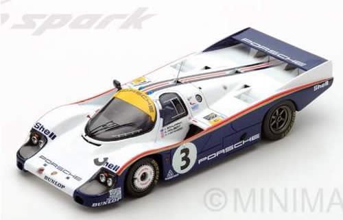 Spark/スパーク】1/64 Porsche 956 No.3 Winner Le Mans 1983 A 