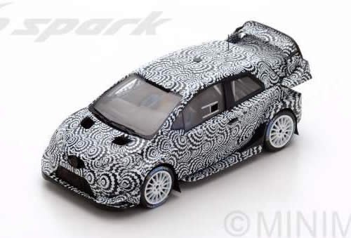 Spark/スパーク】1/43 Toyota Yaris WRC Rally Monte Carlo Test Car