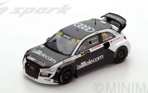 Spark/スパーク】1/43 Audi S1 EKS RX quattro No.15 WRX of Portugal 