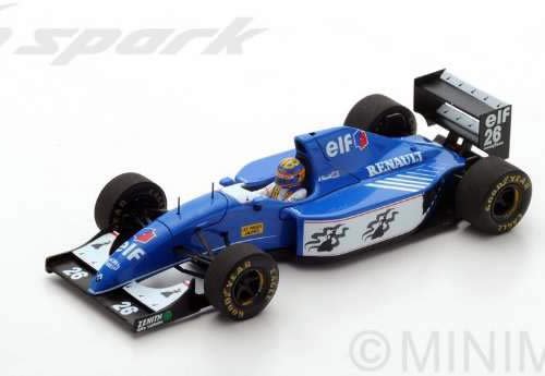 Spark/スパーク】1/43 Ligier JS39 No.26 3rd German GP 1993 Mark