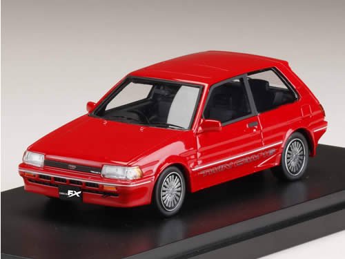 予約【MARK43】1/43 トヨタ カローラ FX-GT (AE82) 純正オプション