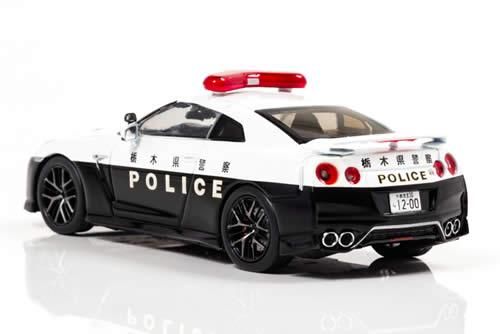 RAI'S/レイズ】1/43 日産 GT-R (R35) 2018 栃木県警察高速道路交通警察