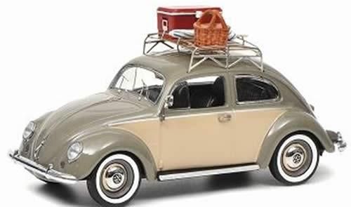 Schuco/シュコー】1/43 VW ビートル Ovali ピクニック - ミニカー