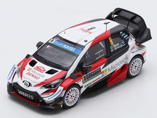 Spark/スパーク】1/43 TOYOTA Yaris WRC No.8 3rd Rally Monte Carlo