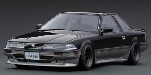 ignition model/イグニッションモデル】1/43 Toyota Soarer (Z20) 2.0GT-TWIN TURBO L Black/Silver  ※BB-Wheel - ミニカーショップ NEOHOBBY（ネオホビー）