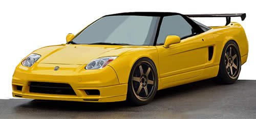 ignition model/イグニッションモデル】1/43 Honda NSX-R (NA2) Yellow 