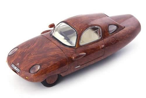 AUTOCULT/オートカルト】1/43 シトロエン 2CV Wood Tryane II, 1986