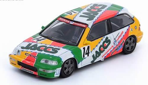 INNO MODELS/イノモデル】1/64 Honda シビック EF9 GR.A #14 