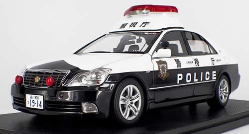 ignition model/イグニッションモデル】1/18 Toyota Crown (GRS180) 警視庁 自動車警ら隊110号 - ミニカーショップ  NEOHOBBY（ネオホビー）