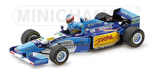 MINICHAMPS/ミニチャンプス】1/43 ベネトン ルノー B195+M