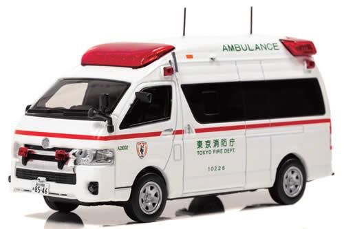 カーネル トヨタ 2017 東京消防庁 高規格救急車 1/43