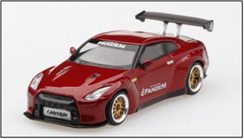 MINI GT/TSMモデル】1/64 Pandem Nissan GT-R R35 GTウィング ラヴァ