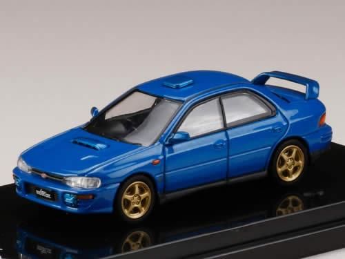 HOBBY JAPAN/ホビージャパン】1/64 スバル インプレッサ WRX (GC8) STi Version II スポーツブルー -  ミニカーショップ NEOHOBBY（ネオホビー）