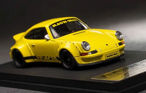 MODELCOLLECT/モデルコレクト】1/64 RWB 930 Ducktail Wing Yellow