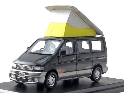 Hi-Story/ハイストーリー】1/43 MAZDA BONGO FRIENDEE RF-V (1995)  ブリリアントブラック＆サイレントシルバーメタリック - ミニカーショップ NEOHOBBY（ネオホビー）