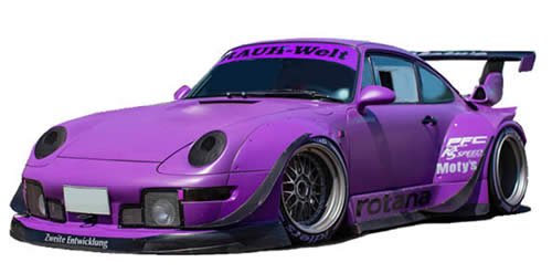 ignition model/イグニッションモデル】1/43 RWB 993 Matte Purple 