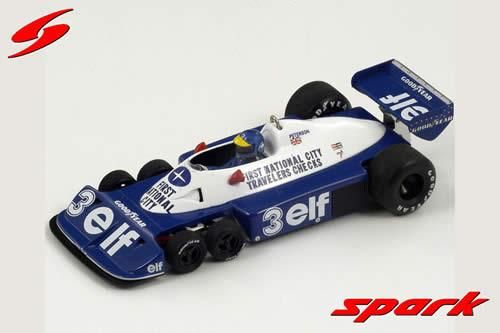 Spark/スパーク】1/18 Tyrrell P34 No.3 Brazilian GP 1977 Ronnie