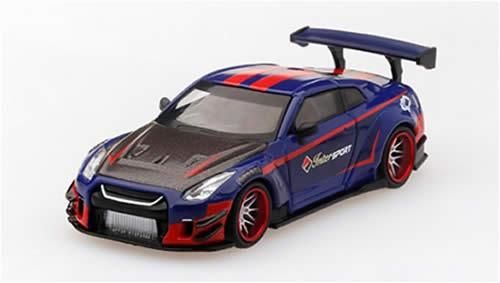 MINI GT/TSMモデル】1/64 LB☆WORKS Nissan GT-R タイプ2 リアウィング