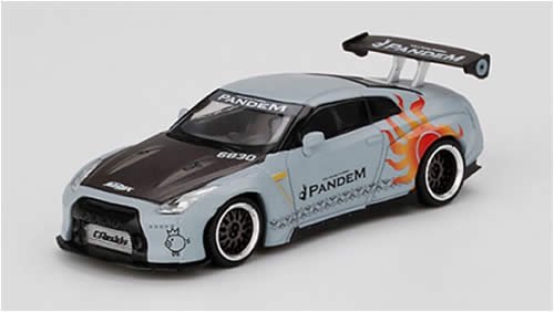 MINI GT/TSMモデル】1/64 Pandem Nissan GT-R R35 GTウィング