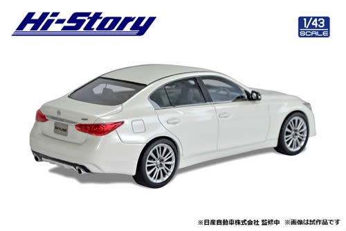 Hi-Story/ハイストーリー】1/43 NISSAN SKYLINE 400R (2019) ブリリアントホワイトパール - ミニカーショップ  NEOHOBBY（ネオホビー）