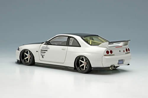 EIDOLON/アイドロン】1/43 ガレージアクティブ アクティブ R33 GT-R ワイドボディコンセプト パールホワイト / カーボンボンネット  - ミニカーショップ NEOHOBBY（ネオホビー）