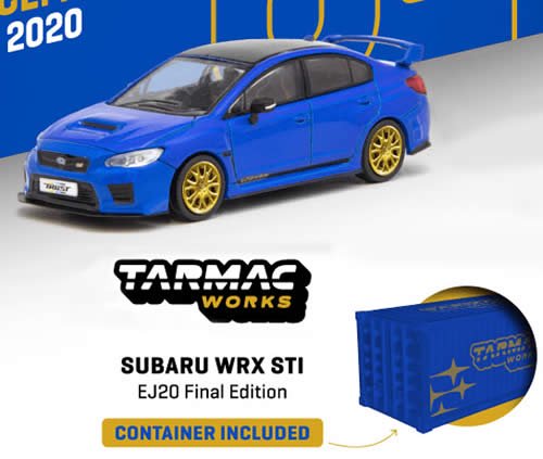 TARMAC WORKS/ターマックワークス】1/64 Subaru WRX STI EJ20 Final 